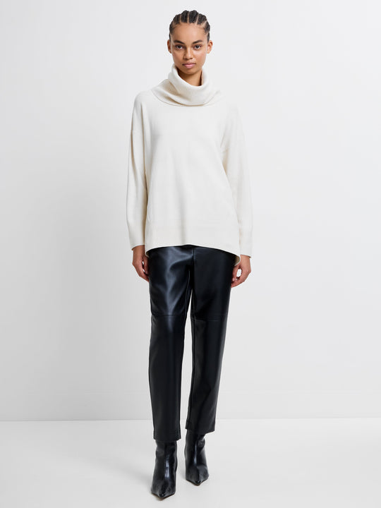 Babysoft Rib Cowl Neck Jumper