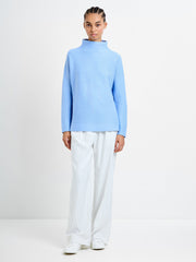 Babysoft Ribbed Mock Neck Jumper
