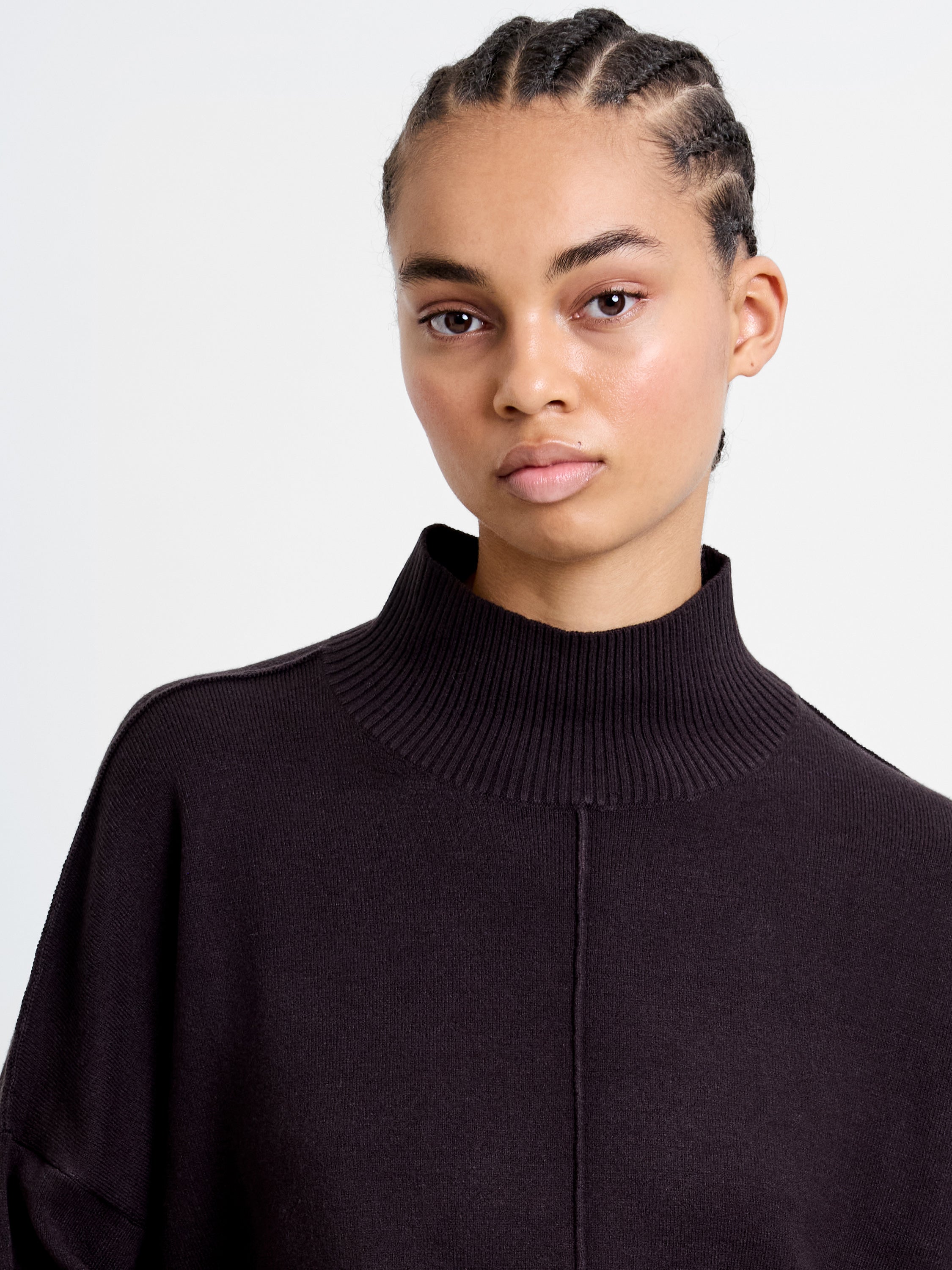 Babysoft High Neck Seam Jumper