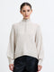 Babysoft Cable Knit Half Zip Jumper