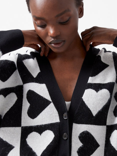Julianna Heart Cardigan