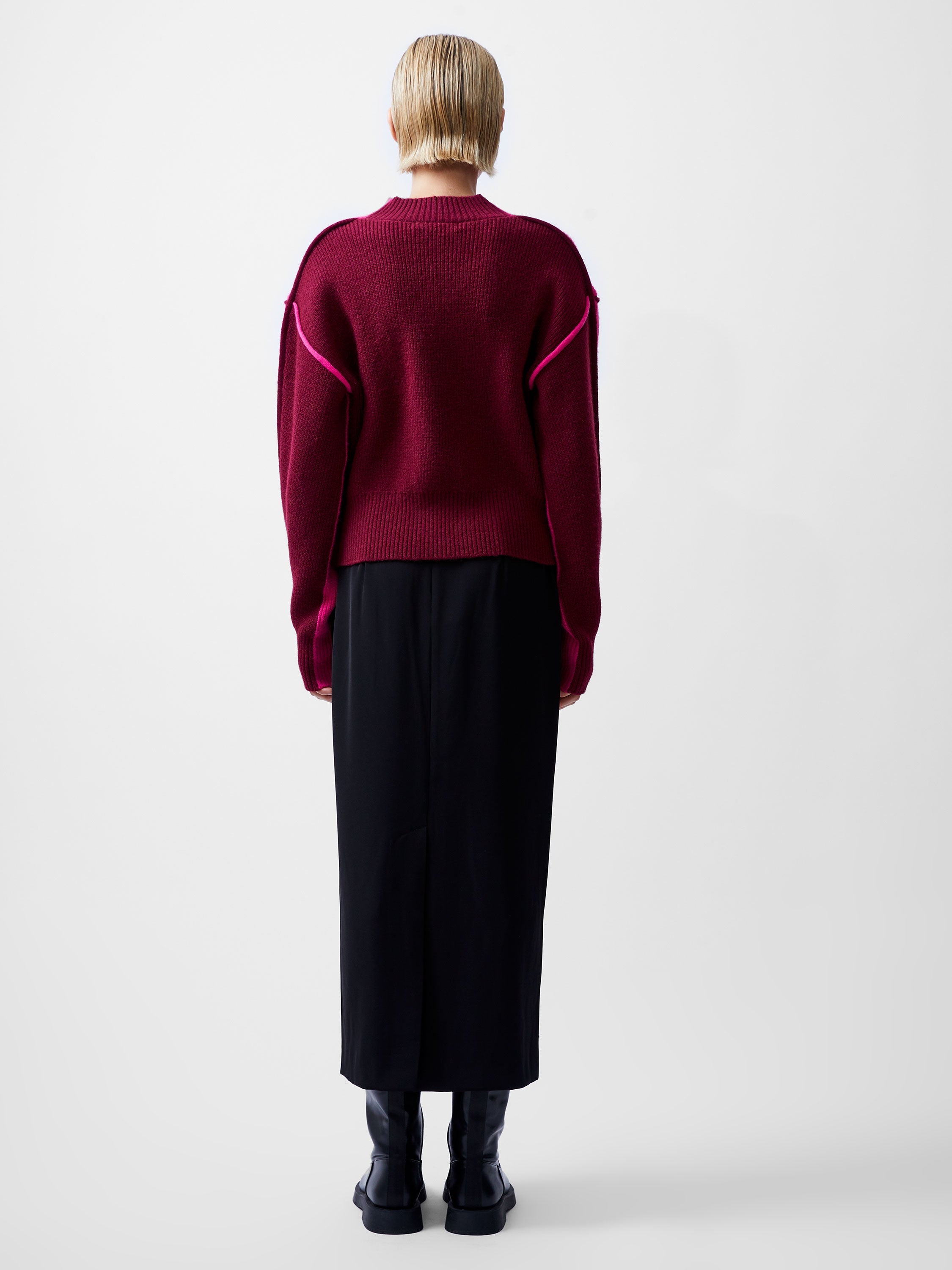 Lorena Long Sleeve High Neck Jumper