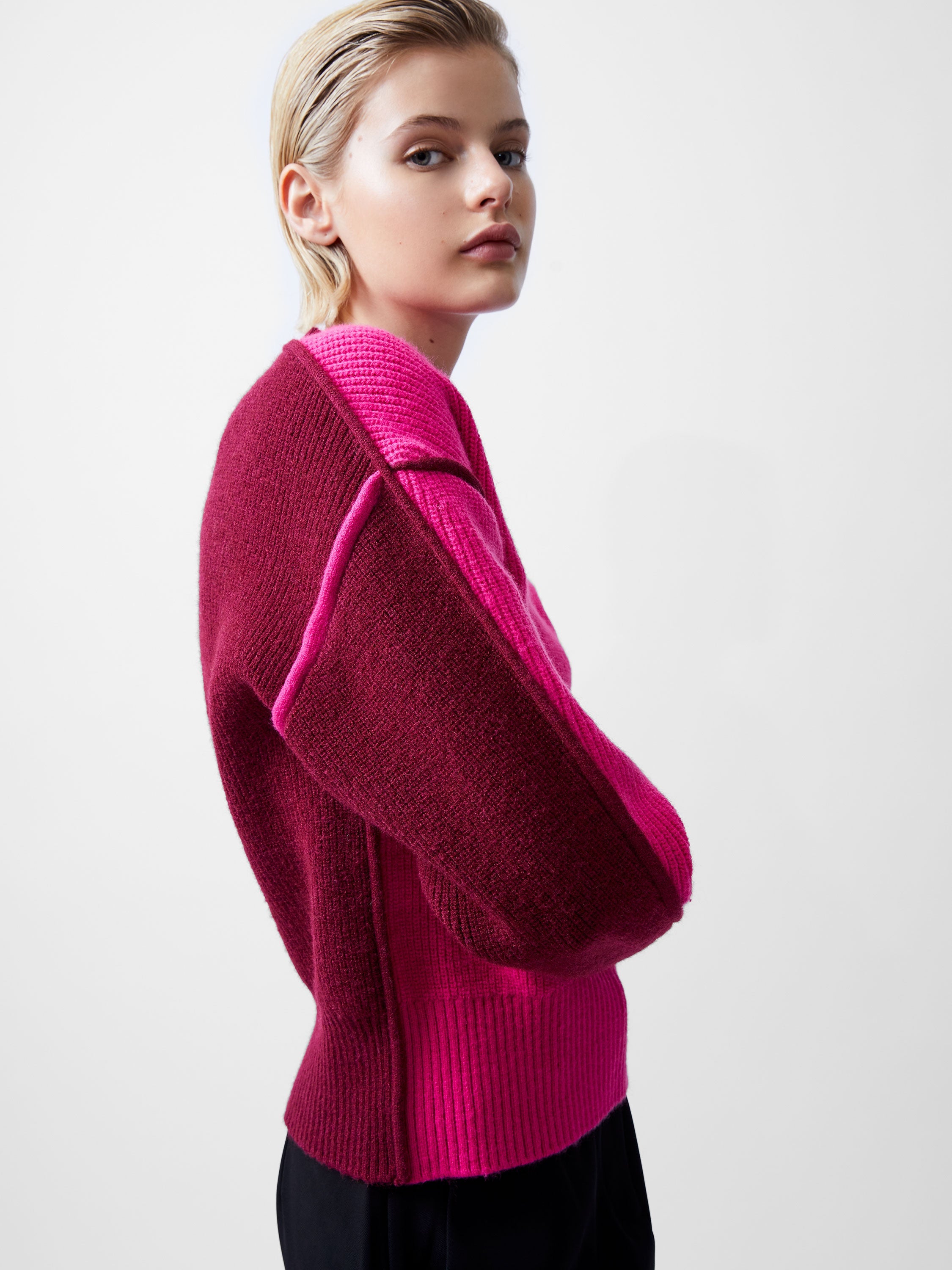 Lorena Long Sleeve High Neck Jumper