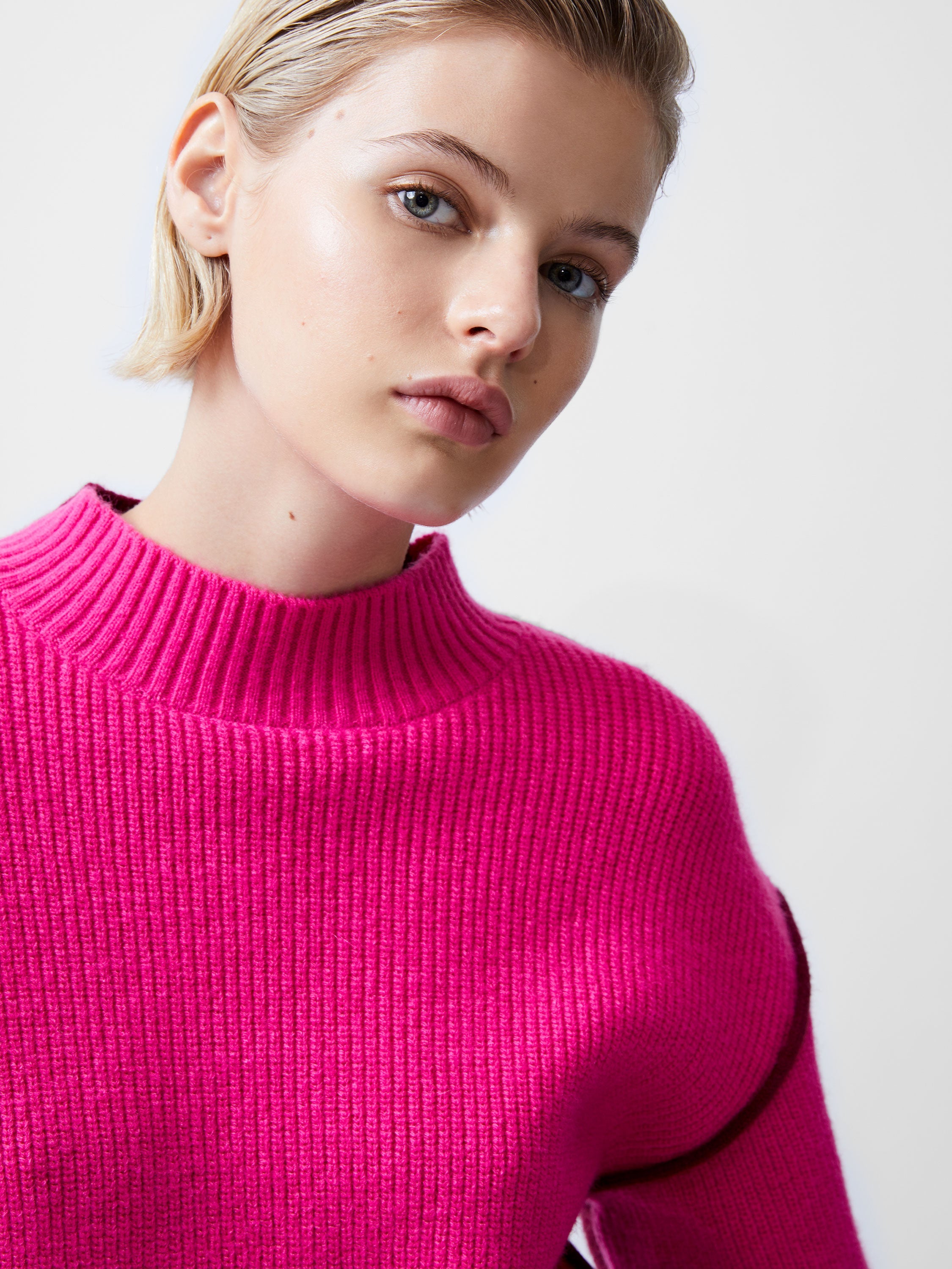 Lorena Long Sleeve High Neck Jumper