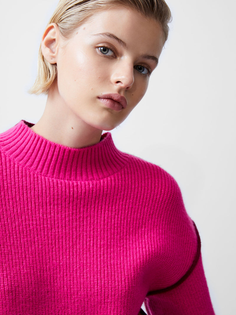 Lorena Long Sleeve High Neck Jumper