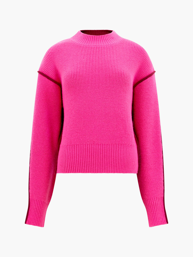 Lorena Long Sleeve High Neck Jumper