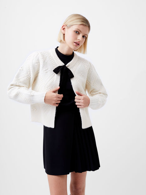 Bobble Bow Cardigan