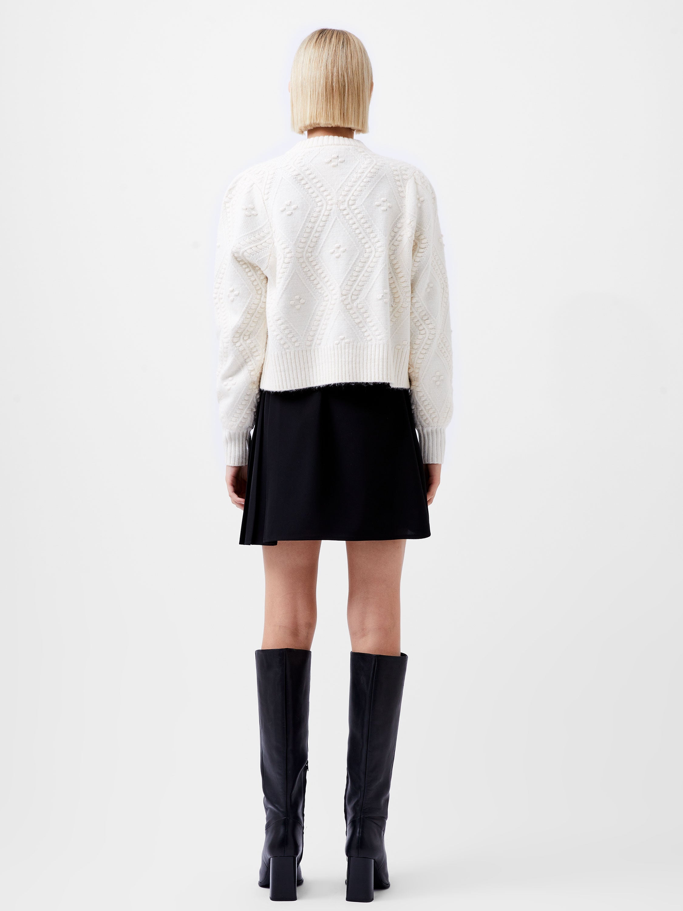 Bobble Bow Cardigan