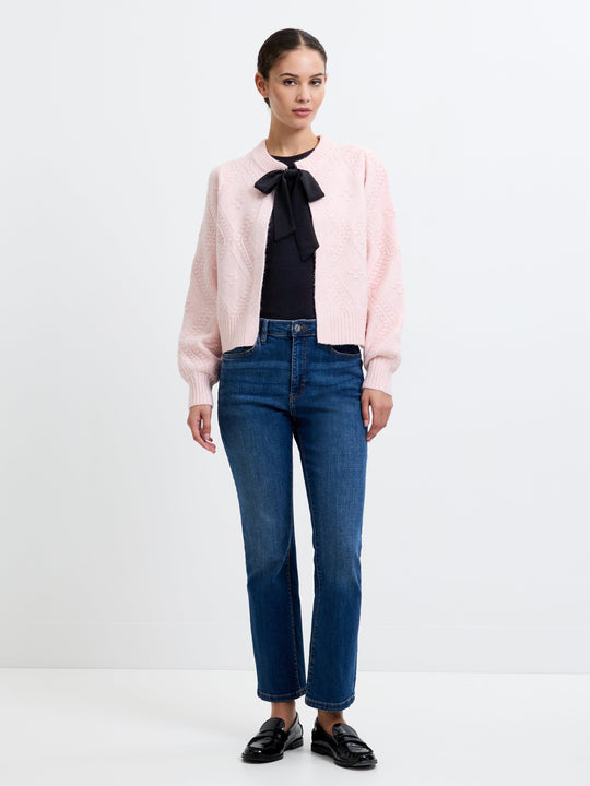Bobble Bow Cardigan