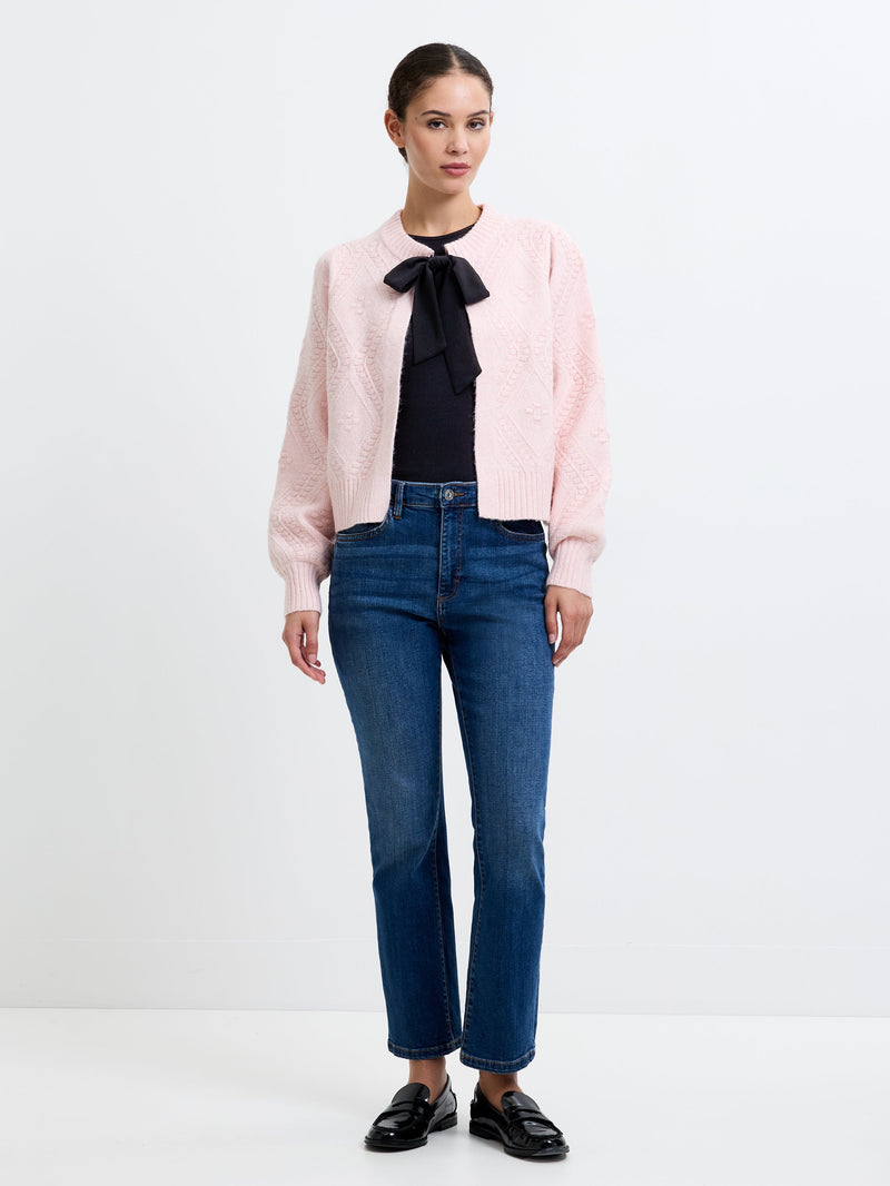 Bobble Bow Cardigan