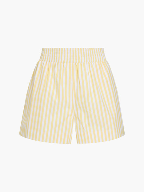 Stripe Shirting Shorts