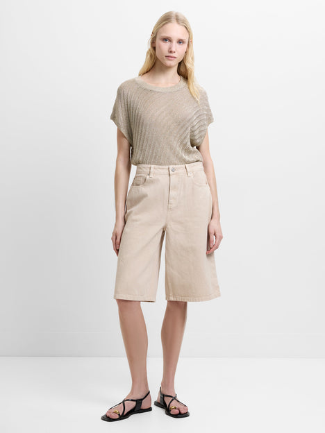 Dallas Denim Bermuda Shorts