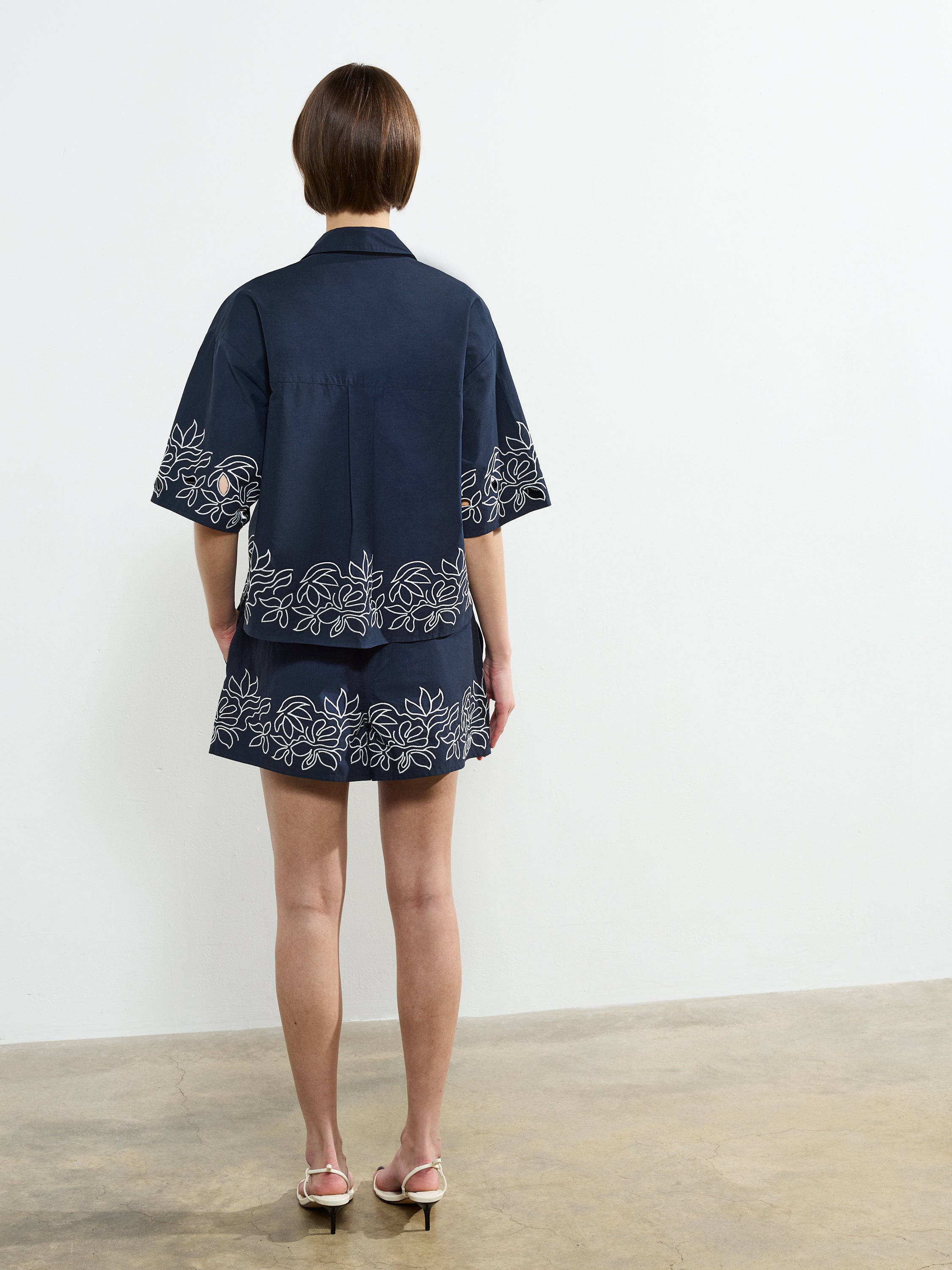Alissa Cotton Popover Shirt