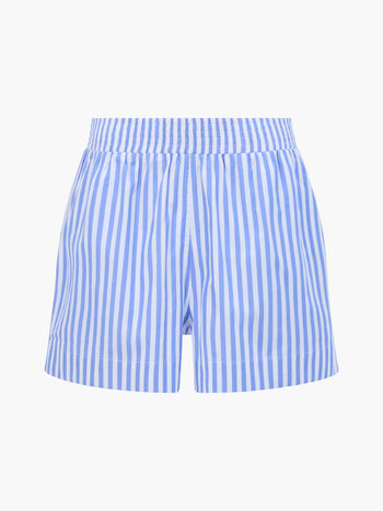 Stripe Shirting Shorts
