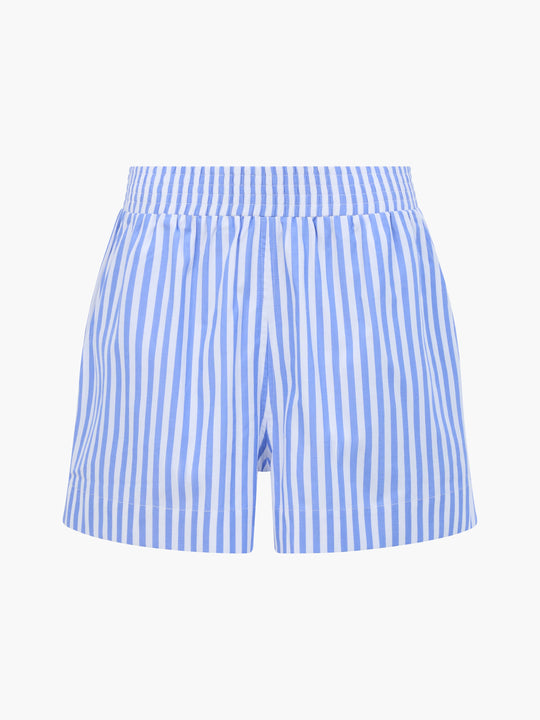 Stripe Shirting Shorts