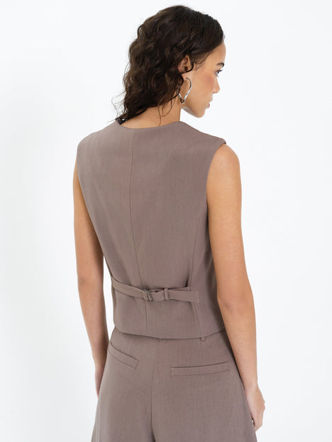 Vienna V Neck Pocket Waistcoat