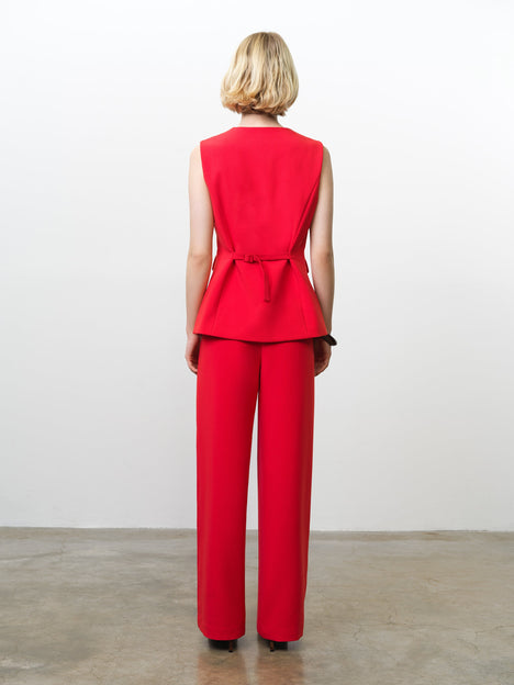Carlie Longline Fitted Waistcoat