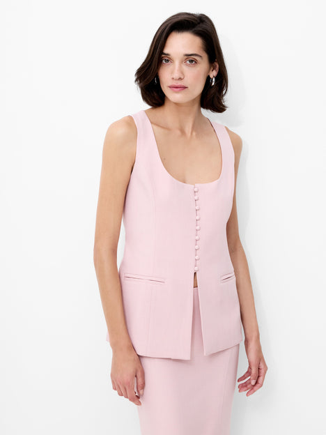 Imola Tailored Scoop Neck Waistcoat