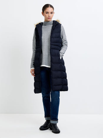 Chevron Parka Gilet
