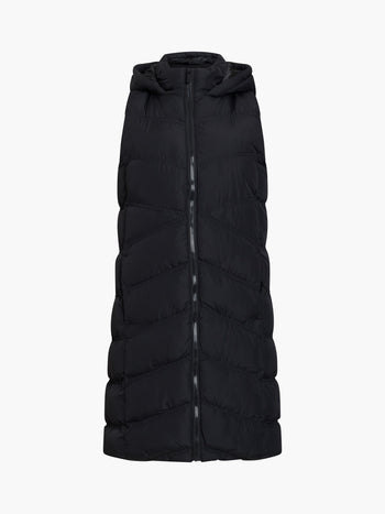 Hooded Chevron Row Gilet