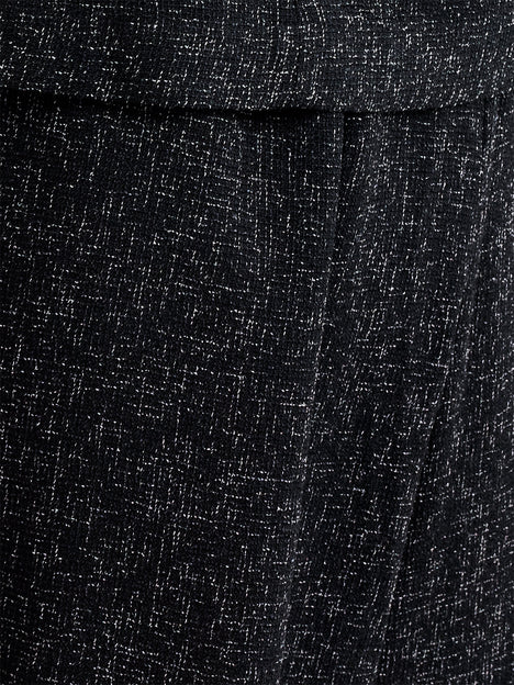 Alyssia Boucle Peplum Jumpsuit