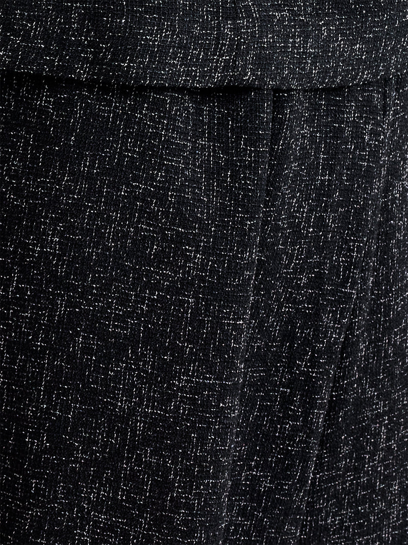 Alyssia Boucle Peplum Jumpsuit