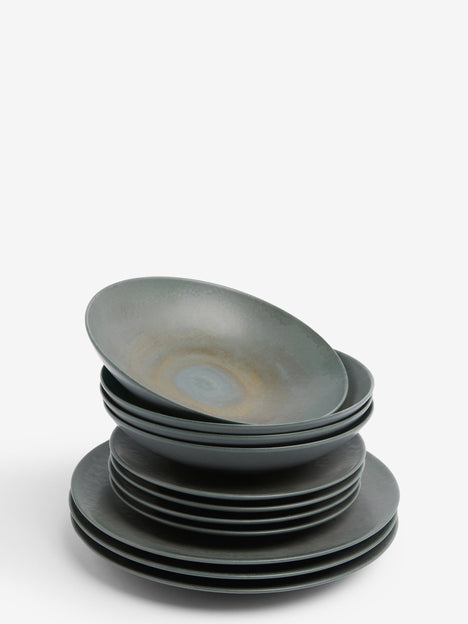 Zinc 12 Piece Dinner Set