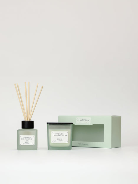 Mango Mojito Green Indulgence Candle & Diffuser Set