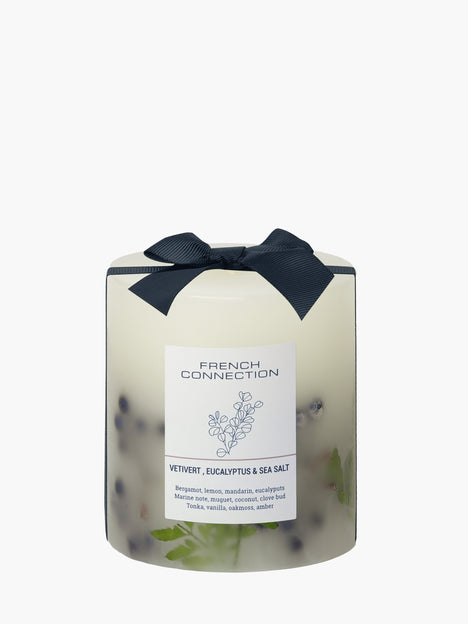 Vetivert, Eucalyptus & Sea Salt Botanical Candle