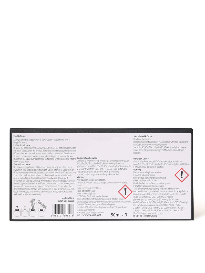 Vegan Leather Diffuser (Set of 3)