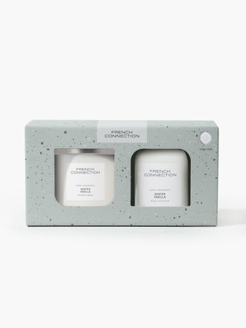 Winter Vanilla Classic Candle & Diffuser Set