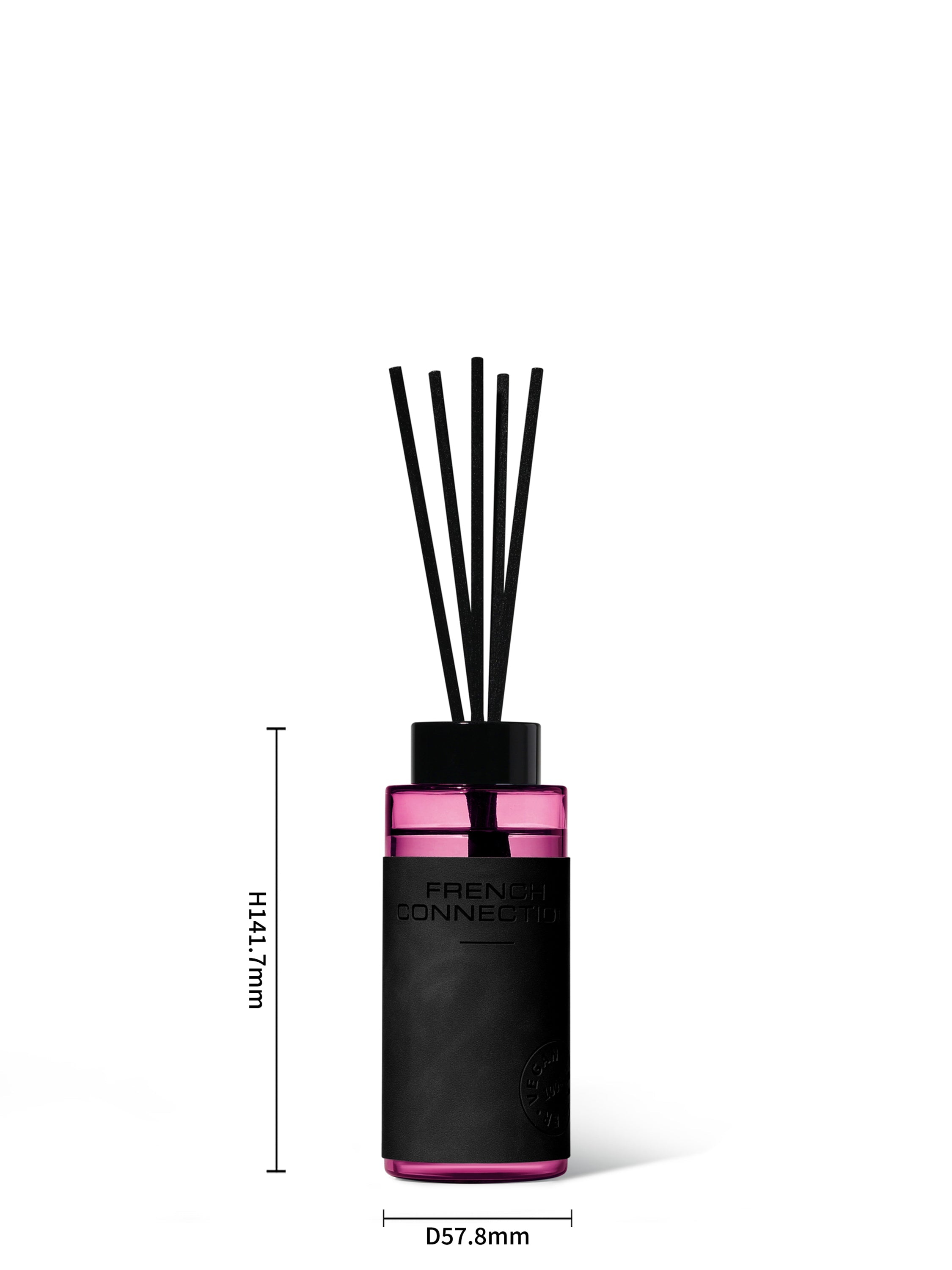 Dark Rum & Rose Vegan Leather Diffuser