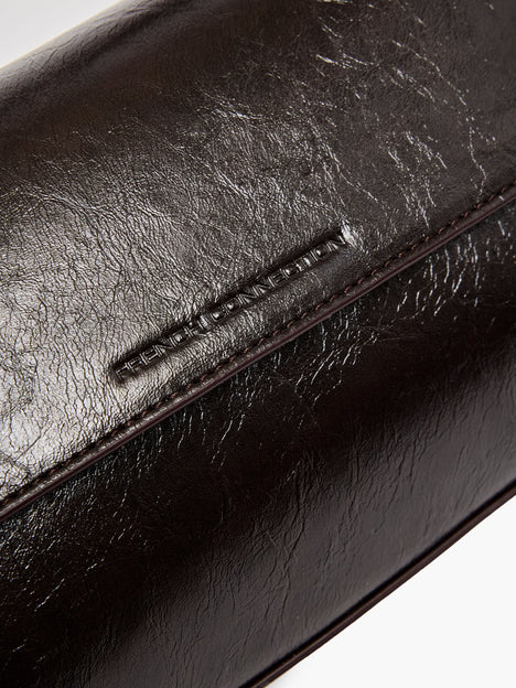 Patent Flap Shoulder Bag