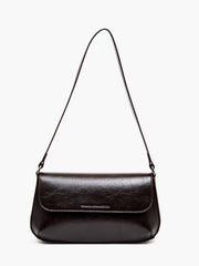Patent Flap Shoulder Bag