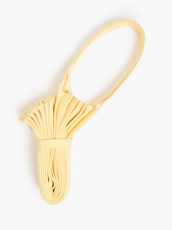 Pleated Packable Tote Bag