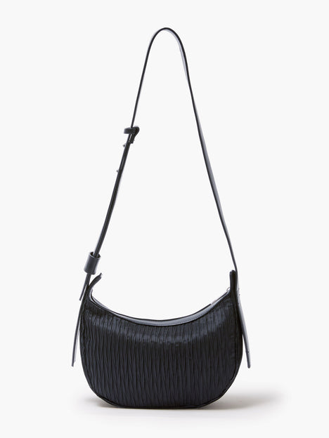 Plisse Crossbody Bag