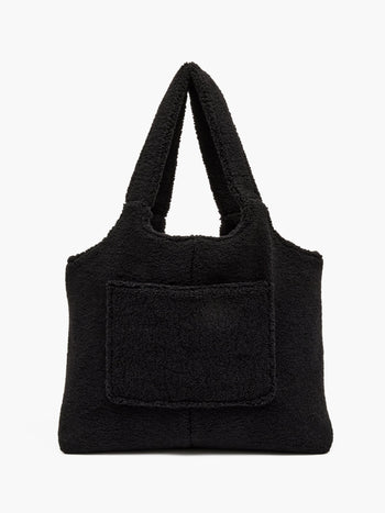 Borg Shopper Bag with Pouch