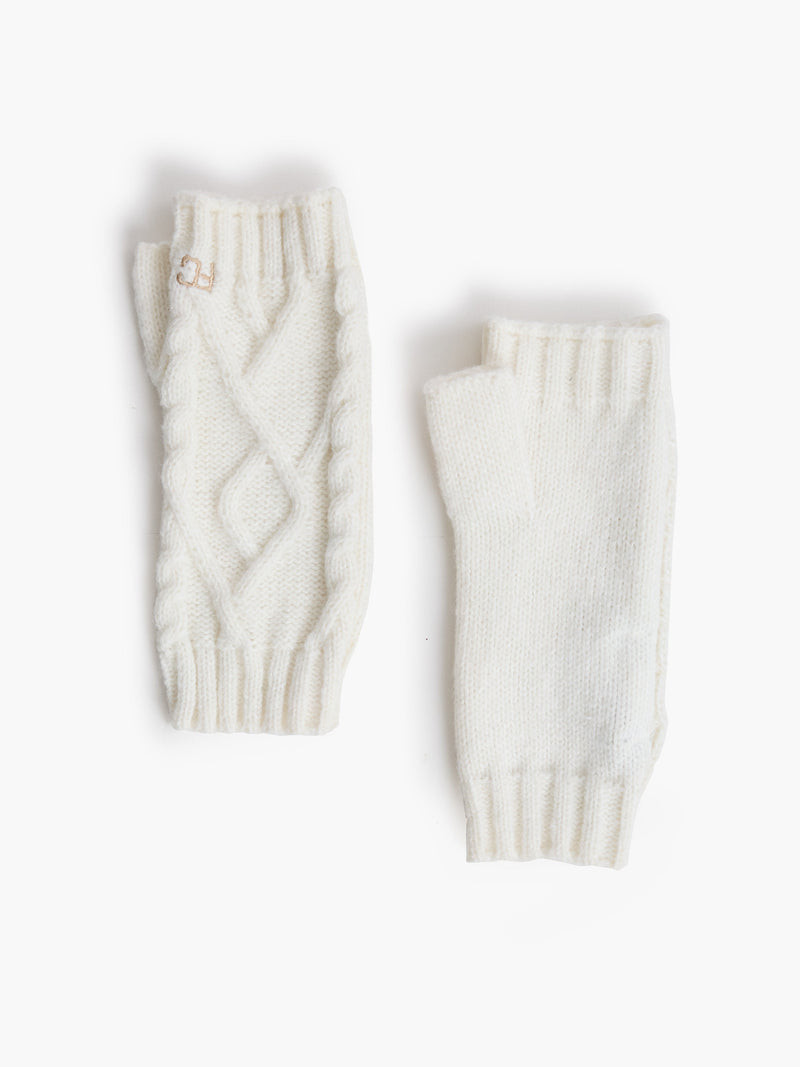 Cable Knit Handwarmers