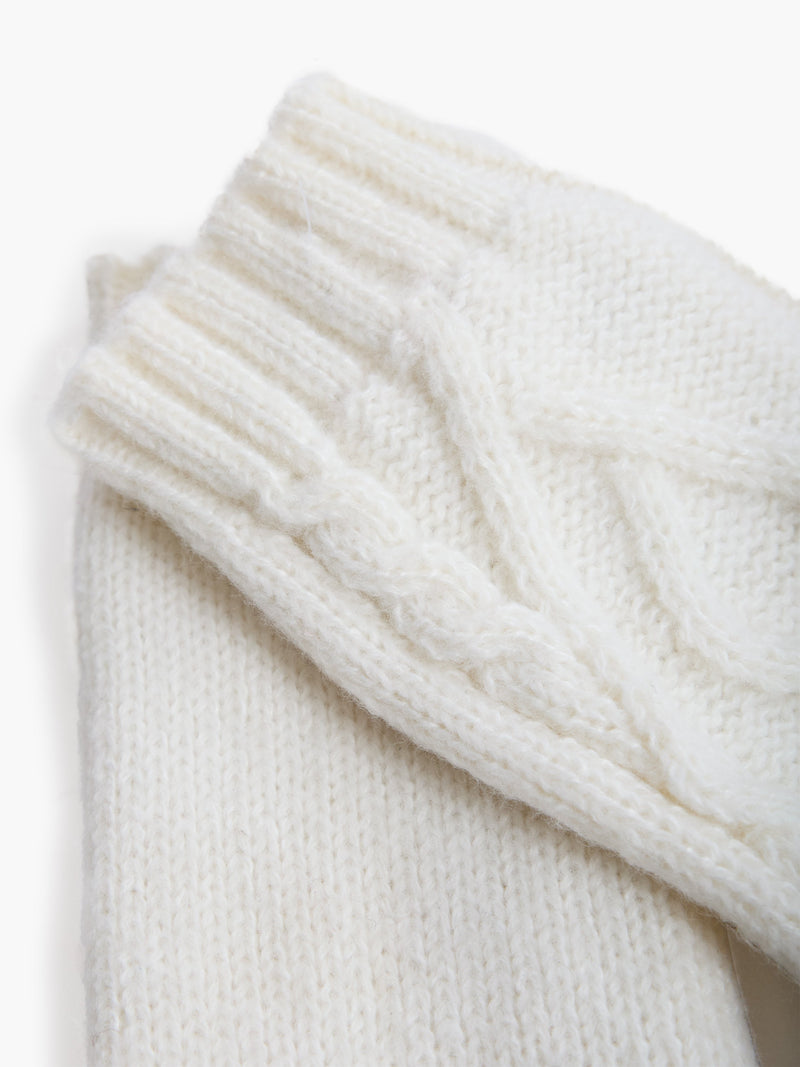 Cable Knit Handwarmers