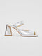 Sadie Mirror Metallic Heels