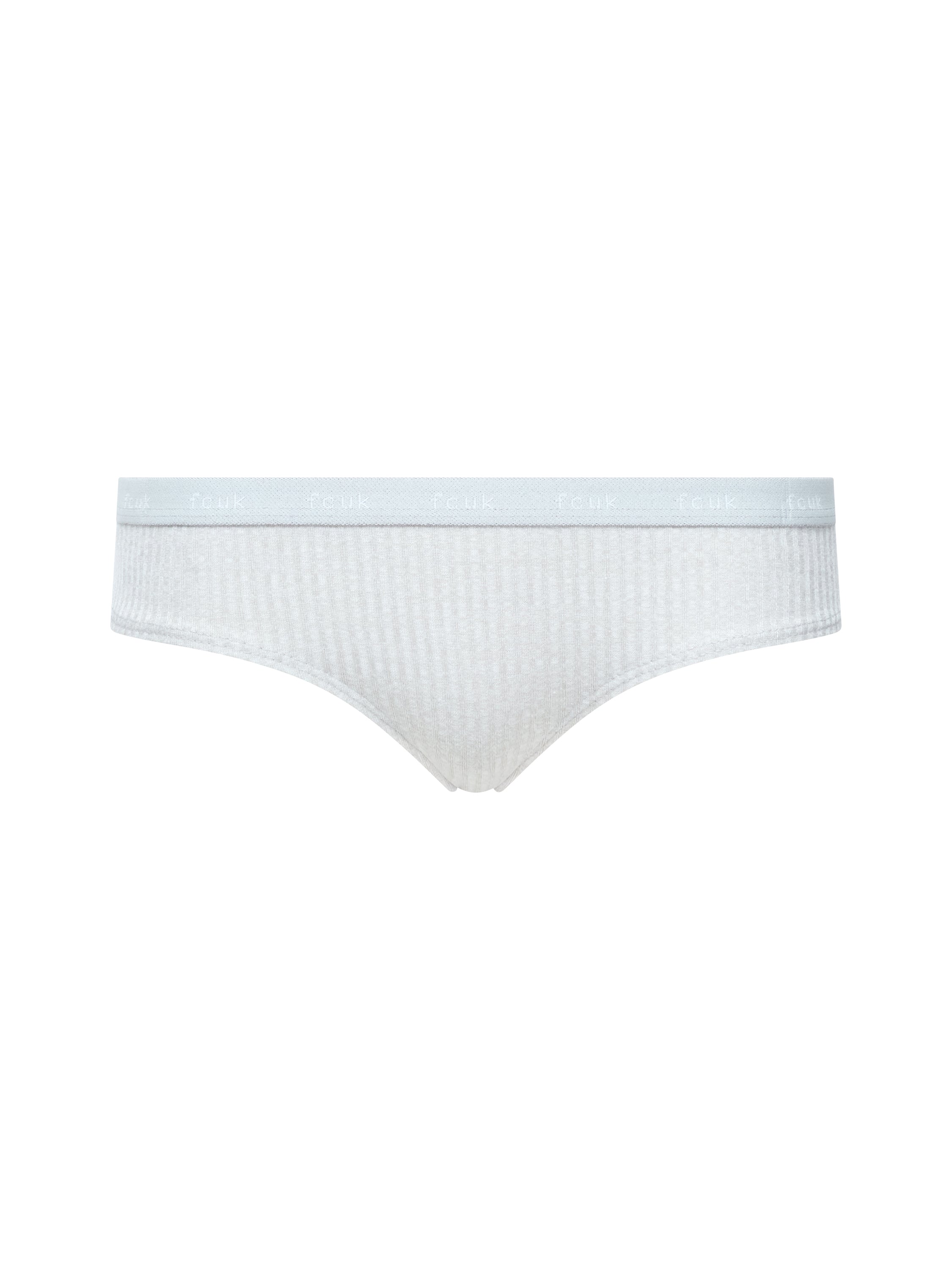 FCUK 3 Pack Ribbed Briefs