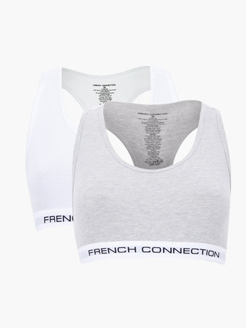 French Connection 2 Pack Crop Top