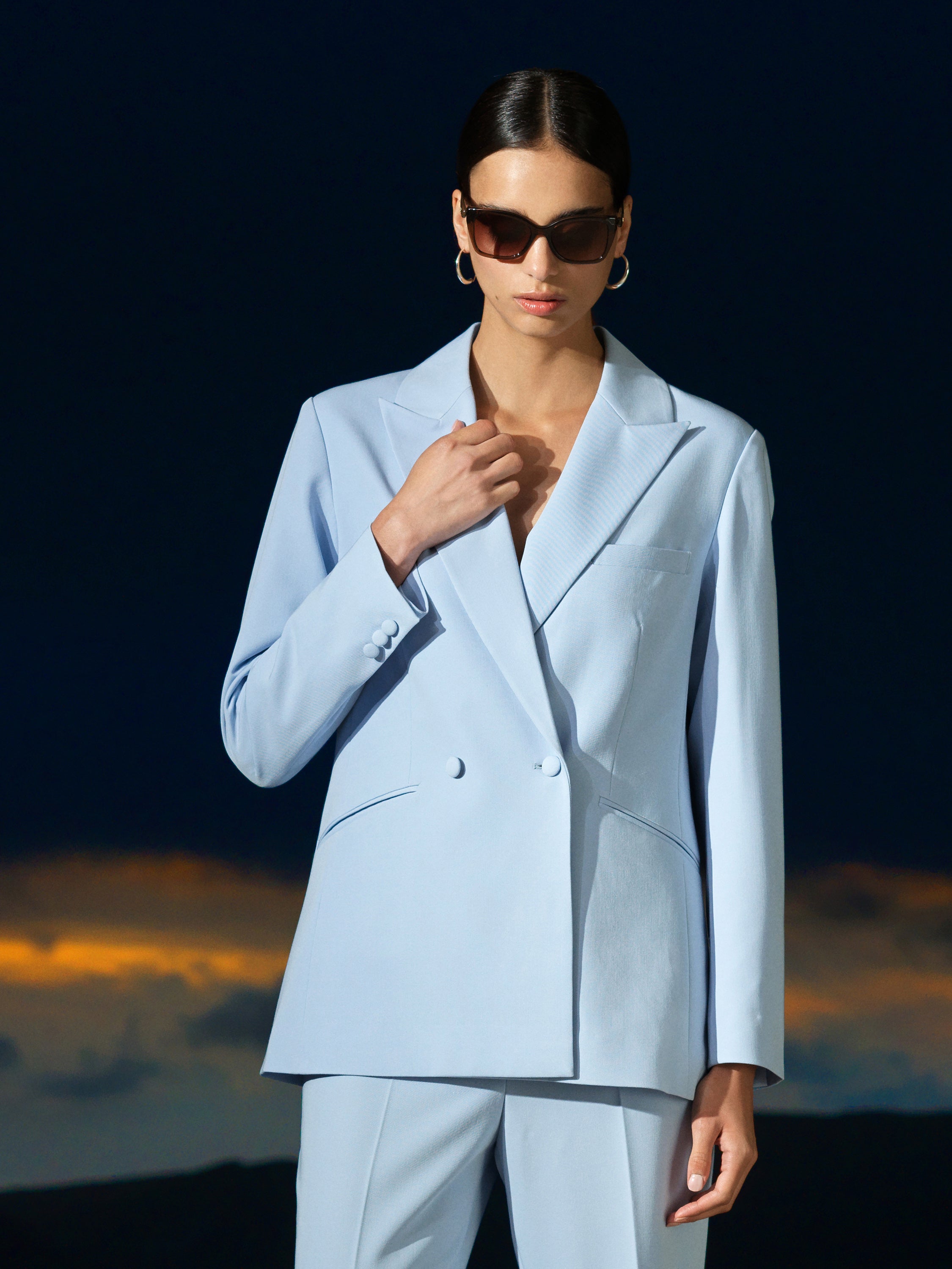 Sammie Tailored Double Breasted Blazer