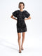 Rhodes Embroidered Puff Sleeve Mini Dress