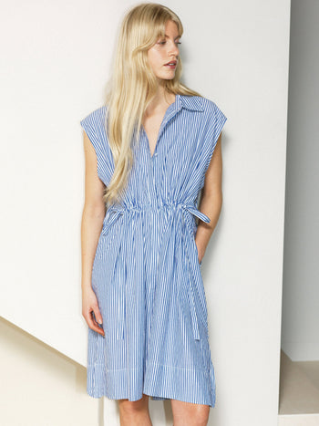 Rhodes Stripe Sleeveless Dress