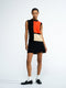 Varli Colour Blocking Knit Vest