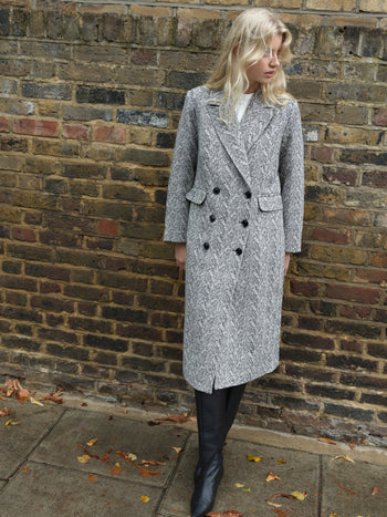 Lowen Wool Double Breasted Coat