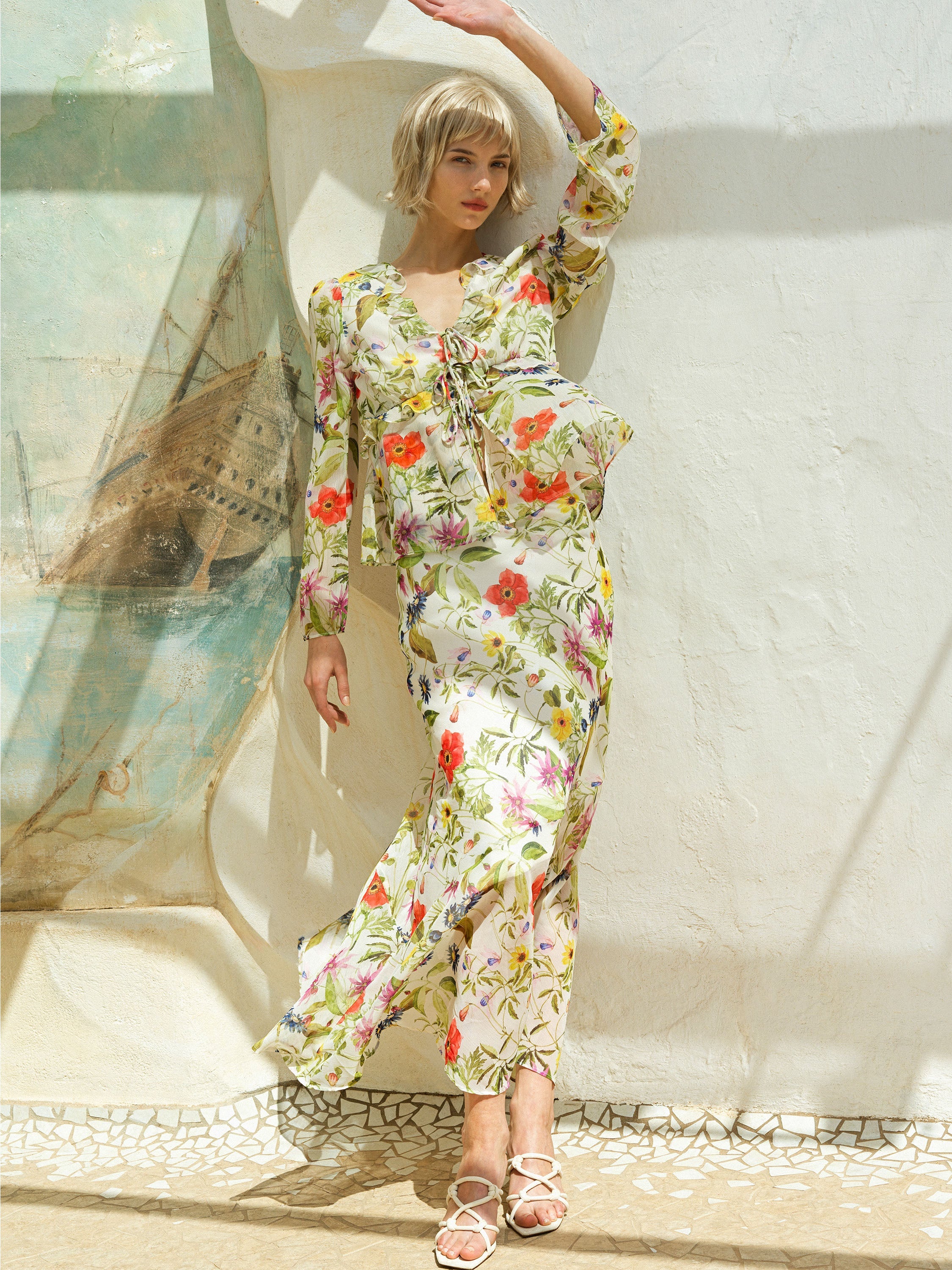 Monica Hallie Maxi Skirt
