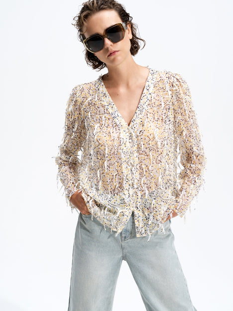 Bonnie Katelyn Textured Blouse