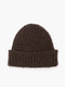 Chocolate Boucle Beanie Hat
